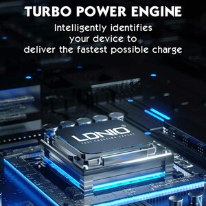 تراشه پاوربانک 10000 میلی‌آمپر فست شارژ 22.5 وات تایپ سی و یو اس بی الدنیو