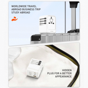 شارژر دیواری تایپ سی و یو اس بی 20 وات الدنیو