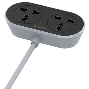 بهترین چندراهی برق جهانی دو سوکت 2500 وات الدنیو