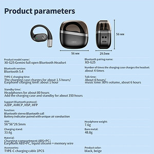 خرید هندزفری بلوتوثی 5.4 ایکس او