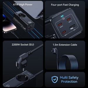 آداپتور سوپر فست شارژ رومیزی