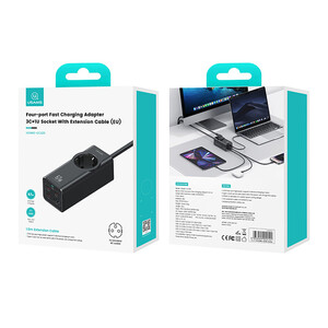 ایستگاه شارژ و سوکت برق رومیزی فست شارژ یوسامز