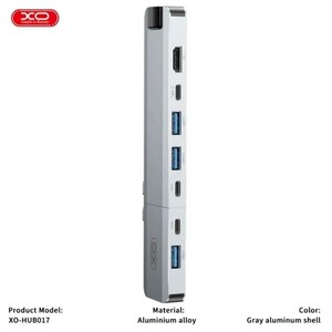 قیمت هاب 9 پورت فلزی ایکس او