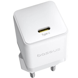 شارژر دیواری فست تایپ سی 30 وات بیسوس CCZC30CE