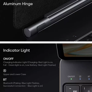 کاور کتابی هوشمند کیبورد دار آیپد پرو 11 اینچ و آیپد ایر 11 اینچ مک دودو