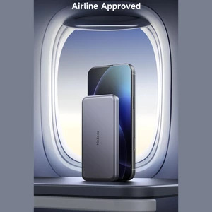 شارژر همراه فست شارژ تایپ سی پاوربانک آلومینیومی فوق العاده باریک نازک سبک مک دودو