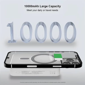 شارژر همراه بی سیم مگ سیف فست شارژ اپل یاندو