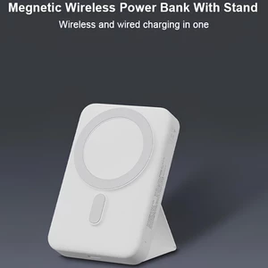 شارژر همراه بی سیم مگ سیف فست شارژ اپل یاندو