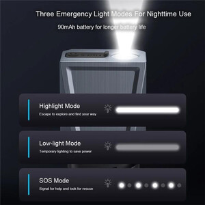 خرید چراغ قوه و شیشه شکن چند منظوره یاندو