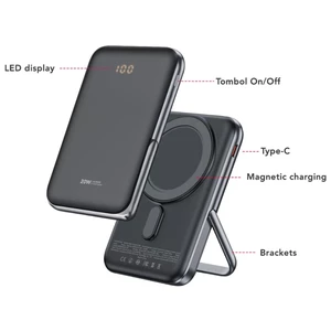 شارژر همراه بدون سیم مگ سیف فست شارژ اپل یاندو