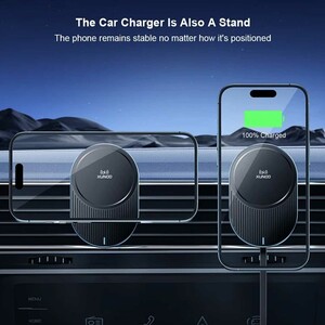 نصب عمودی و افقی شارژر وایرلس و پایه موبایل داخل خودرو یاندو