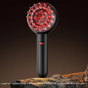 برترین شانه ارتعاشی نور درمانی قرمز دوکو شیائومی برای مراقبت و  تحریک رشد مو