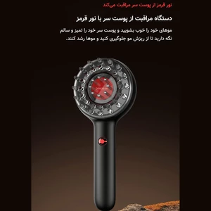 شانه ارتعاشی نور درمانی قرمز دوکو شیائومی برای مراقبت و  تحریک رشد مو