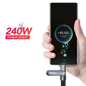 کیفیت کابل دو سر تایپ‌سی فست شارژ با بند آویز گردنی گوشی یاندو