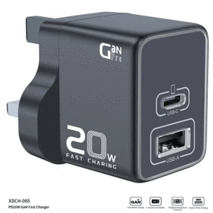 خرید شارژر دیواری تایپ سی و یو اس بی 20 وات یاندو