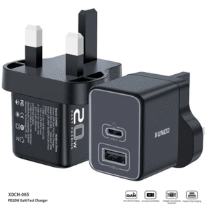 فروش شارژر دیواری تایپ سی و یو اس بی 20 وات یاندو