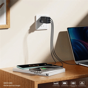 شارژر دیواری تایپ سی و یو اس بی 67 وات یاندو