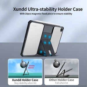 خرید کاور و گارد ضدضربه کریستالی تبلت سامسونگ گلکسی تب A9 پلاس یاندو با قابلیت استند شدن