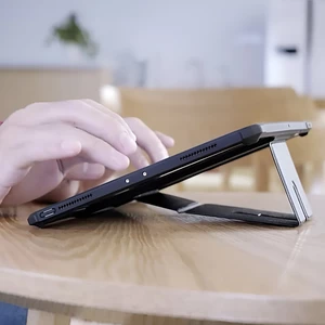 قیمت کاور و گارد ضدضربه کریستالی تبلت سامسونگ گلکسی تب A9 پلاس یاندو با قابلیت استند شدن