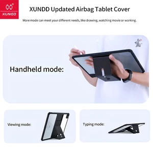 برترین کاور و گارد ضدضربه کریستالی تبلت سامسونگ گلکسی تب A9 پلاس یاندو با قابلیت استند شدن