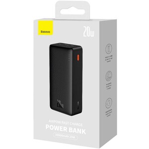 پاوربانک فست شارژ تایپ سی و یو اس بی 20 وات بیسوس