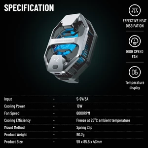 کولر مخصوص بازی گوشی موبایل پورودو