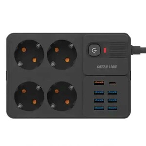 چند راهی محافظ برق و ایستگاه شارژ گرین لاین