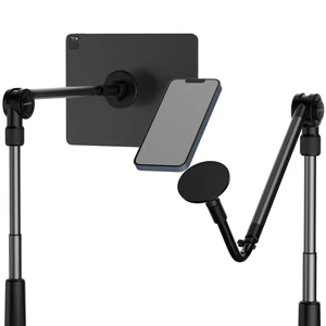 فروش پایه نگهدارنده مغناطیسی تبلت و گوشی موبایل رومیزی گیره‌ای پورودو