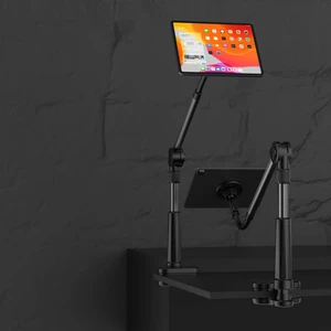 پایه نگهدارنده مگنتی تبلت و گوشی موبایل رومیزی گیره‌ای پورودو