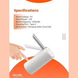 پمپ آب برقی شارژی پورودو