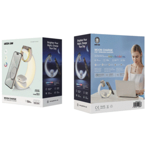 قیمت استند شارژ وایرلس چند کاره طرح ماه گرین لاین