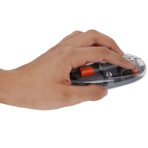 موس بی سیم طرح شفاف گرین لاین