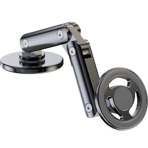 هولدر مگنتی داخل خودرو تاشو چرخشی 360 درجه گرین GNFLMAGCMTBK