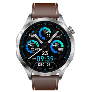 ساعت هوشمند بند چرمی