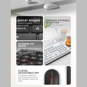 ست موس و کیبورد بی سیم یوپین شیائومی