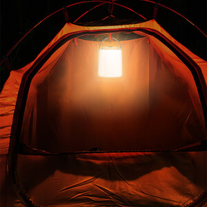 چراغ ضدآب کمپینگ شارژی اسمایلینگ شارک