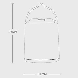 فروش چراغ کمپینگ شارژی اسمایلینگ شارک