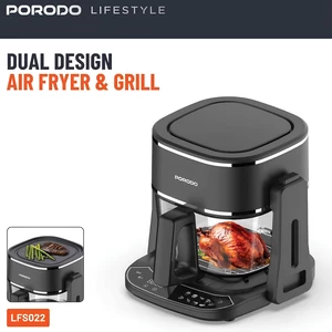 هواپز و گریل دوکاره پورودو سرخ کن بدون روغن