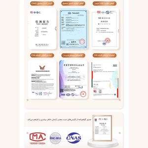 ماساژور تشکی قابل حمل کمر، سر، گردن، پا، ستون فقرات، پشت، باسن، ساق با فناوری موج هوا رپور