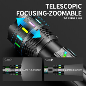 کیفیت چراغ قوه شارژی اسمایلینگ شارک