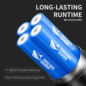 فروش چراغ قوه شارژی اسمایلینگ شارک