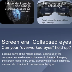 عینک ماساژور چشم اسمارت قابل شارژ مسافرتی رپور