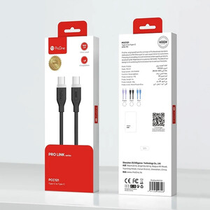 کابل شارژ 60 وات دو سر تایپ سی پرووان