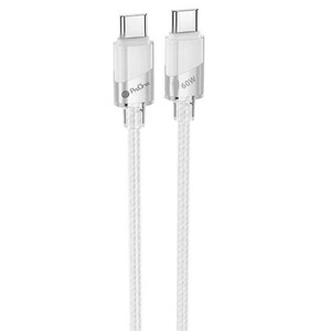 فروش کابل دو سر تایپ سی شارژ سریع 60 وات یک متری پرووان