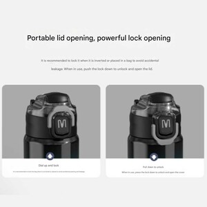 فلاسک استیل 600 میلی‌لیتر شیائومی کوانج