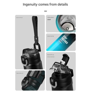 ساختار فلاسک استیل 600 میلی‌لیتر شیائومی کوانج