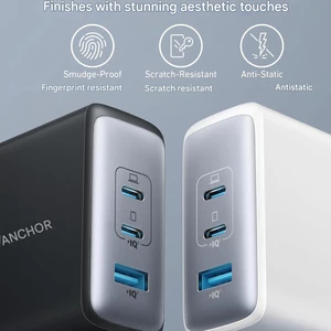 قیمت آداپتور مسافرتی تایپ سی یو اس بی فست شارژر لپ تاپ مک بوک انکر