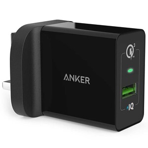 شارژر دیواری فست یو اس بی 40 وات انکر A2013k18