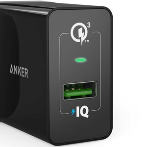 خرید شارژر دیواری فست یو اس بی 40 وات انکر