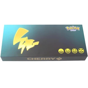 کیبورد مکانیکی گیمینگ بی سیم سه حالته شارژی پوکمون چری